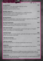Lunchroom Onz Panningen menu