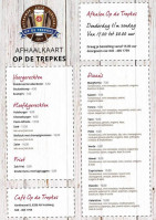 Café Op De Trepkes menu