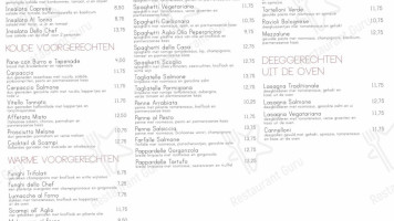 Pizzeria Roma Woerden menu