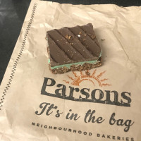 Parsons Bakery food