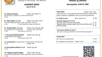 Handelslaget In Strandvik menu