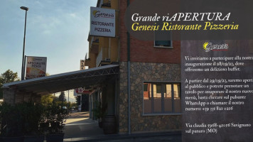 Genesis Pizzeria outside