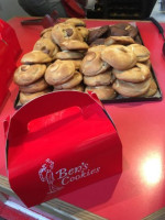 Ben's Cookies inside
