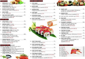 Linn's Sushi Quach menu