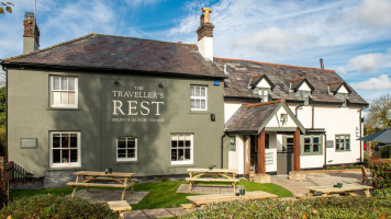 The Travellers Rest outside