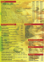 Pizzeria Cosanostra menu