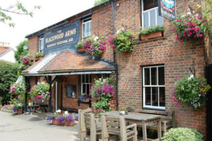 The Blackwood Arms Country Inn outside