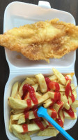 The Queen Vic Fish And Chips food