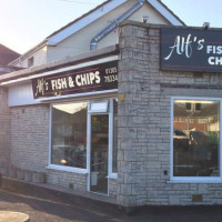 Alf's Fish And Chips inside