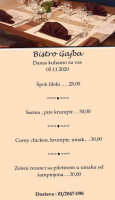 Bistro Gajba food