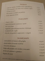 La Briciola menu