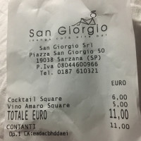 San Giorgio Lounge Cafe food