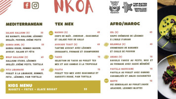 Nkoa menu