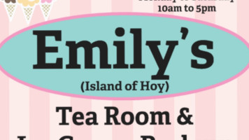 Emily's Ice Cream Parlour Craft Shop food
