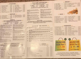 Raja's Indian Cuisine menu