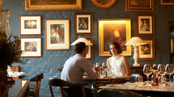 The Lygon Room At The Lygon Arms food