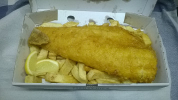 Golden Carp Fish And Chips food
