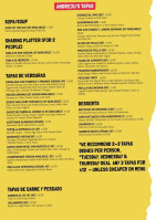 Andreou's Bistro menu