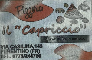 Pizzeria Il Capriccio inside