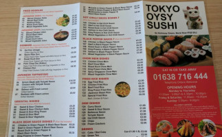 Tokyo Oysy Sushi food