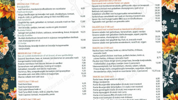 Cafe 'De Posthoorn' Dokkum menu