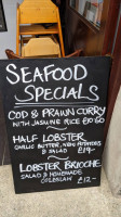 The Lobster Pot menu