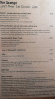 The Grange At Hearing Dogs For Deaf People menu