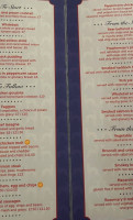 The Greyhound Inn menu