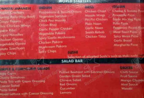 Cook Indi's World Buffet menu