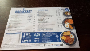 The Red Lion (wetherspoon) menu