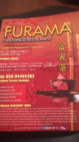 The New Furama menu