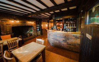 The Red Lion Pub Kitchen inside