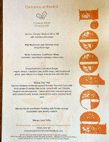 Rooted Cafe And Supper Room menu