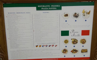 Piazza Navona menu