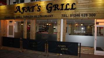 Afat's Grill inside