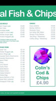 Colin's Fish And Chips inside