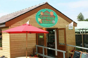 The Garden Shed Ice Cream Parlour And Tea Shop food