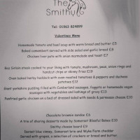 The Smithy menu
