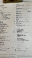The Durham Ox menu