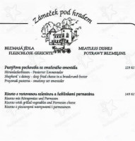 Restaurace Zámeček Pod Hradem food