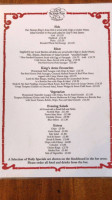 Kings Arms Blakeney menu