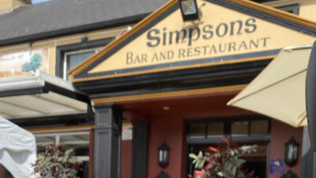 Simpson's Bar Restaurant outside