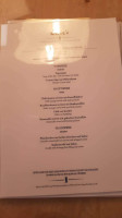 Stein's menu