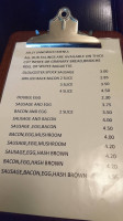Jollys Irish Cafe menu