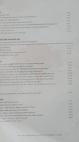 The Royal Oak At Burford menu