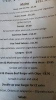 Fox Hounds menu