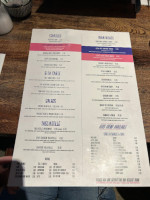 Lizzie's menu