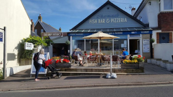 Charmouth Fish And Pizzeria food