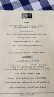 Morston Hall menu