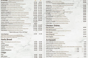 Francesco's Clayton menu